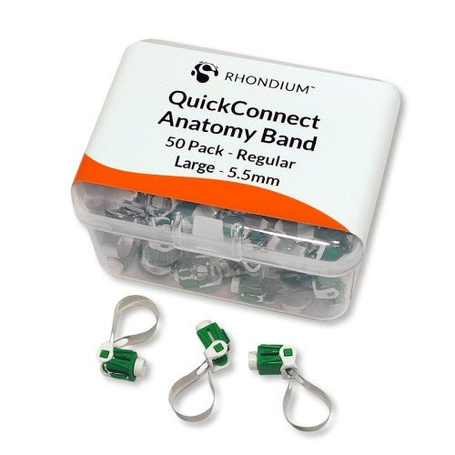 Rhondium Quick Connect Retainerless Tofflemire Matrix Refill Bands - GoldenDent - GoldenDent